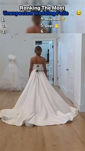 Ranking The Most Unexpected Wedding Fails 💍😂