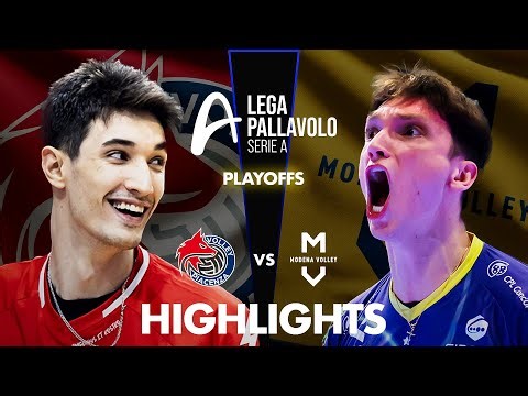 Piacenza vs Modena | Highlights | Italian Volleyball League Playoffs 2026 | Game 5