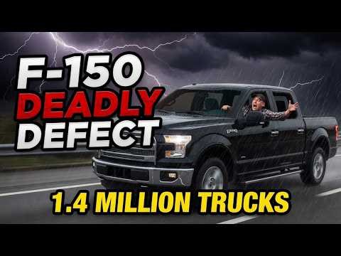 URGENT! Ford F-150s Randomly Drop to 2nd Gear at Highway Speeds — 1.4 Million Recalled