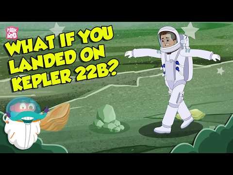 What if You Landed on Kepler-22b? | Exploring a Mysterious Alien Planet | The Dr. Binocs Show