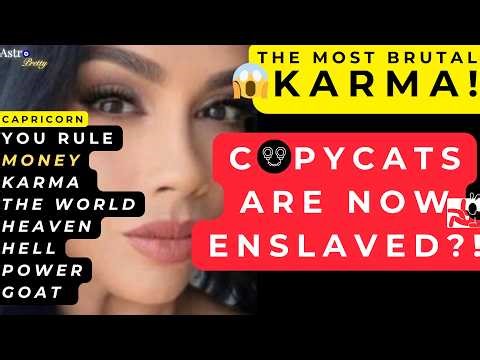 CAPRICORN♑👀⚠️WOW? Copycats Walked In?! Slaves Walked Out!MOST BRUTAL KARMA©NEXT48 LOVE TAROT PSYCHIC