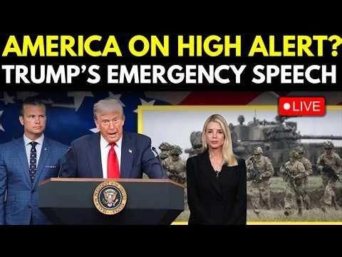 Trump LIVE: Trump's Urgent Announcement, US Put On High Alert? | US BREAKING NEWS | Live News