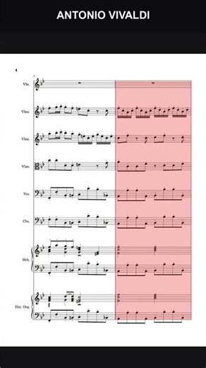 Antonio Vivaldi – Concerto la Stravaganza No. 4: the climax #shorts