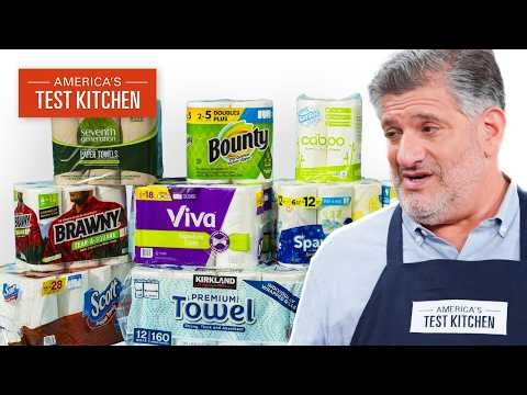 What's The Best Paper Towel in the Market? | America's Test Kitchen
