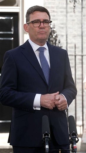 UK's new Prime Minister delivers first speech without a lectern