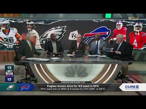 Eagles survive late scare vs. Bills & have a chance at the #2 seed | Eagles Postgame Live