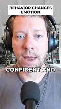 Behavior changes emotion