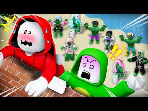 JJ and Mikey Are SURROUNDED by ZOMBIES?! - Maizen Roblox