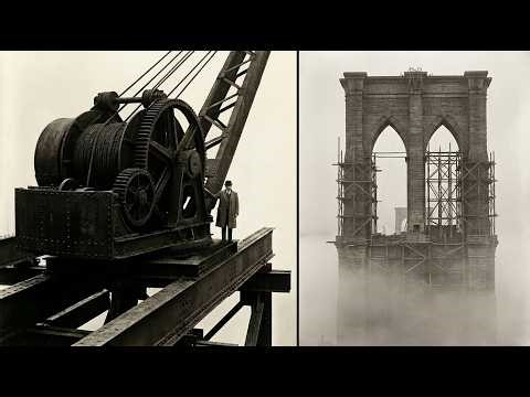 The Machines That Built the Brooklyn Bridge (1869-1883)