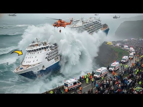 Biggest Ship Collisions and Mistakes Caught on Camera - Incredible Moments Best of 2025 #16