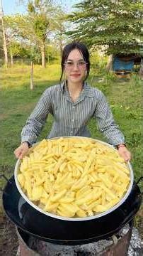 Cooking yummy French fry with sauce recipe