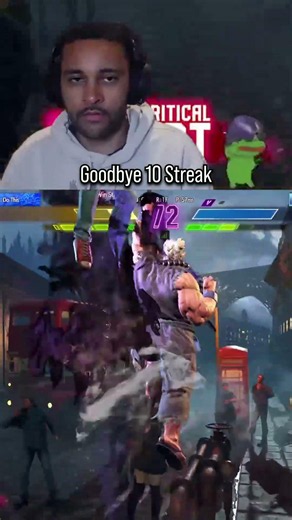 Worst Way To Lose Your 10 Win Streak #akuma #miirio #streetfighter