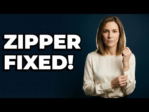Is There A Simple Way To Unstick A Zipper?