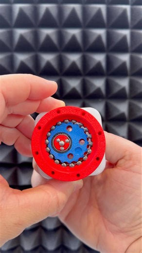 The first idea I came up with after three-ring drive. WIP #gearbox #cycloidal #robotics #engineering