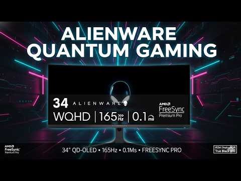 Alienware AW3423DWF Review — 165Hz QD-OLED Ultrawide Gaming Beast!