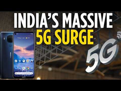 Nokia India Mobile Broadband Index 2026 |Telecom Leap: India Becomes No.2 in 5G Users | N18V