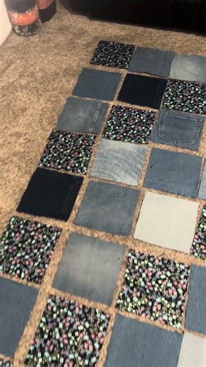 The FIRST Step to Making a Rag Quilt 🧵 #beginnerquilting