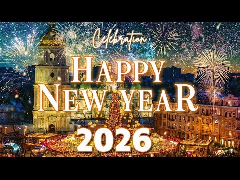 Happy New Year 2026 🎁 Best Happy New Year Music 2026 🎉 Beautiful New Year's Eve Ambience 2026