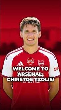 Welcome to Arsenal, Tzolis! 🔴🔥