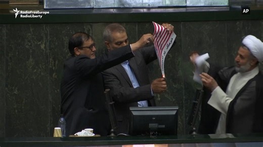 So it’s a violation of the Geneva Convention for Trump to post a tweet, but the entirety of Iranian parliament chanting “Death to America” while burning American flags isn’t?Weird.