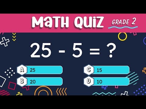 Grade 2 Math Practice Quiz | Word Problems, Addition & Subtraction