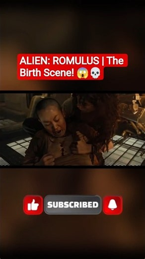 The Most Brutal Birth Scene in ALIEN: ROMULUS! 😱 #shorts