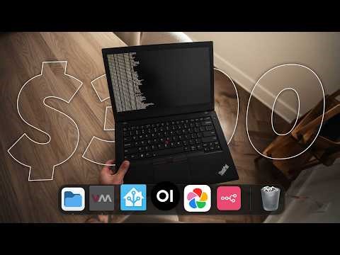 Turning a $300 ThinkPad Into a Home Server