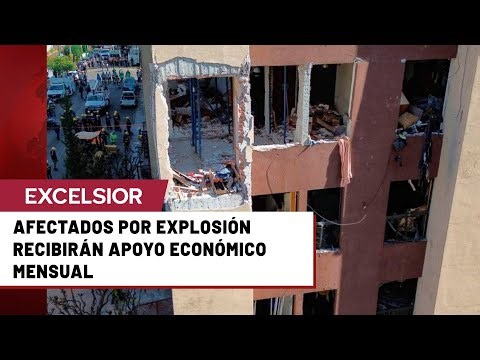 Apoyarán con 8 mil pesos mensuales a damnificados por explosión en Paseos de Taxqueña