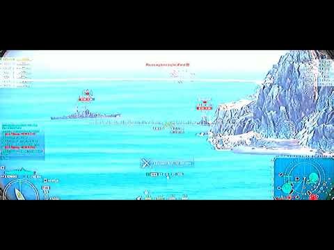 BATTLESHIP VERMONT HAS DEVASTATING GUNS / World of Warships #wows #worldofwarships