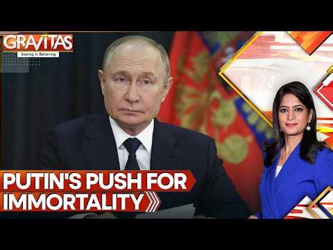 Putin's Daughter Wants to Make Her Father Immortal | GRAVITAS