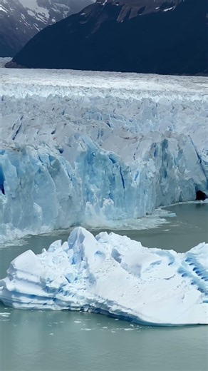 Ice collapse in Patagonia! 🌊❄️
