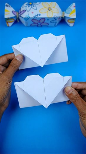 Paper Heart Making | Easy Origami Heart Tutorial ❤️✨