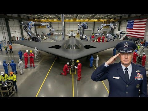Inside the B-21 Raider Factory: How America’s New Stealth Bomber Is Built (Full Process)