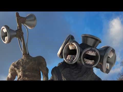 Siren Head VS Dark Siren Head: REMATCH | EPIC FIGHT