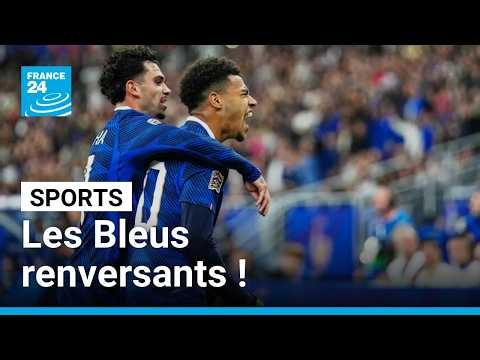 Ligue des nations : la France renverse la Belgique dans un festival offensif • FRANCE 24