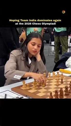 Hoping Team India dominates again at the 2026 Chess Olympiad! #gukesh #pragg #arjun #vidit #divya