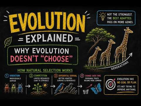 Natural Selection Explained: Why Evolution Doesn’t “Choose”
