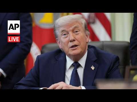 LIVE: Trump participates in a maternal healthcare event