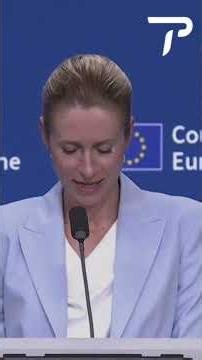Kaja Kallas Sends Strong Message on Russia, IOC and Israel