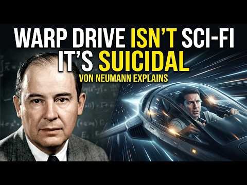 Why Warp Drive Isn't Sci Fi — It's Just Thermodynamically Suicidal: Von Neumann’s Analysis