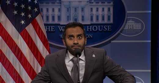 SNL: Aziz Ansari’s Kash Patel Partners Up With Colin Jost’s Pete Hegseth to Talk Iran, Aggressively Deny Drinking