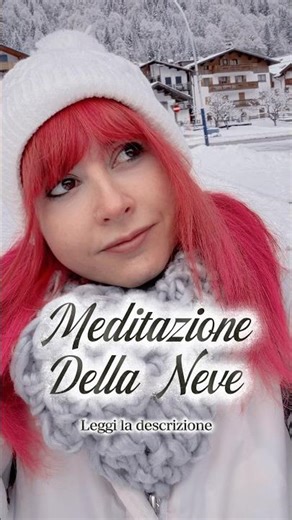 Meditare passeggiando sulla Neve