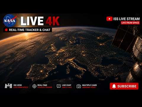 NASA Live Stream 4K - View Earth from Space: ISS Live Feed May 10 2026