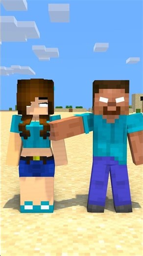Herobrine and Girl Herobrine Vs Steam Robot - Minecraft Animation