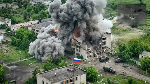 Watch Russian troops walk straight into Ukraine's deadliest kill zone