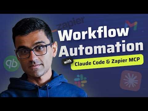 Workflow Automation with Claude Code & Zapier MCP | AI Automation Project