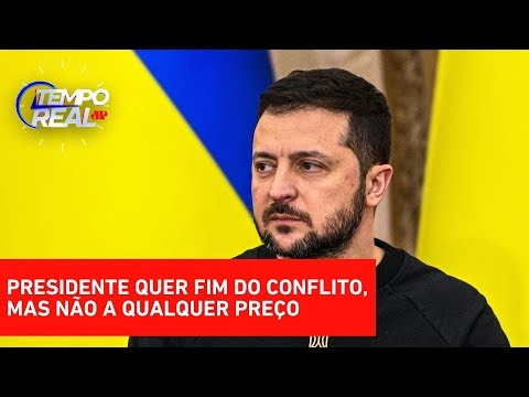 Guerra na Ucrânia: acordo de paz está 90% pronto, diz Zelensky | TEMPO REAL
