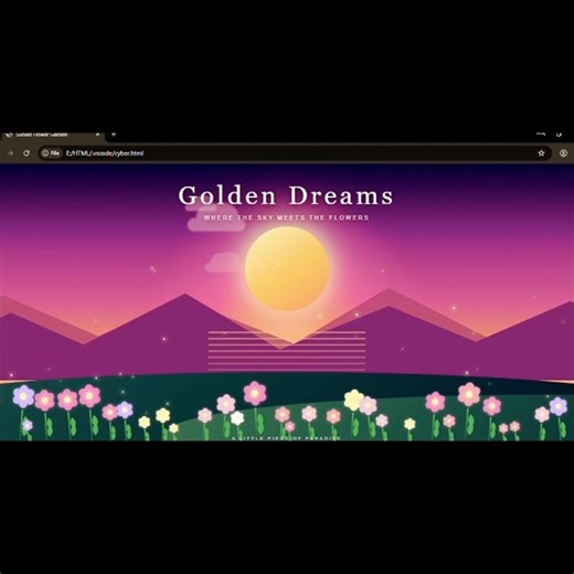 Html Css And Javascript Graphic Design💫#html #css #javascript #programming #tutorial #shorts