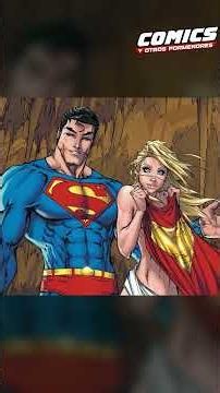 el AMOR de SUPERMAN y SUPERGIRL | #Shorts