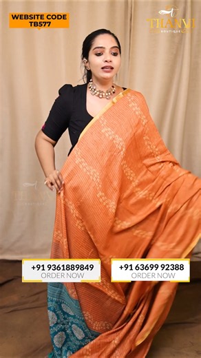 Raga Silk Saree CODE:TB577✨
